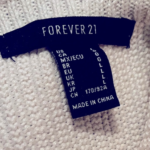 Cream colored light knit long dress, spaghetti straps - Picture 3 of 3